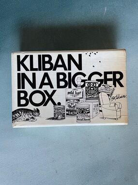 Kliban In A Bigger Box Book Set by B. Kliban Vintage 1977